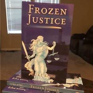 Signed First Edition Frozen Justice book